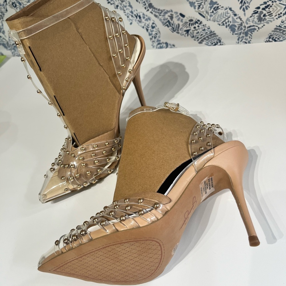 BRAND NEW- Jessica Simpson Studded Pumps